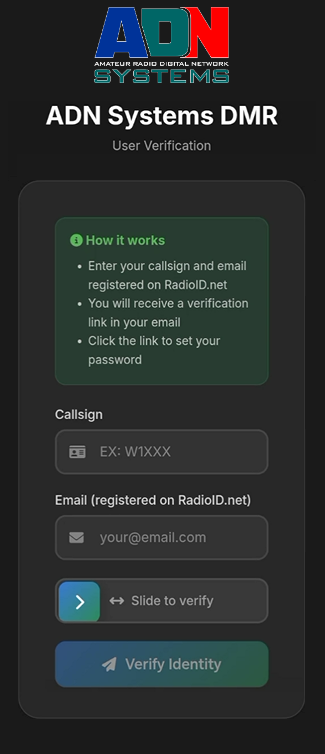 adresse e-mail enregistrée